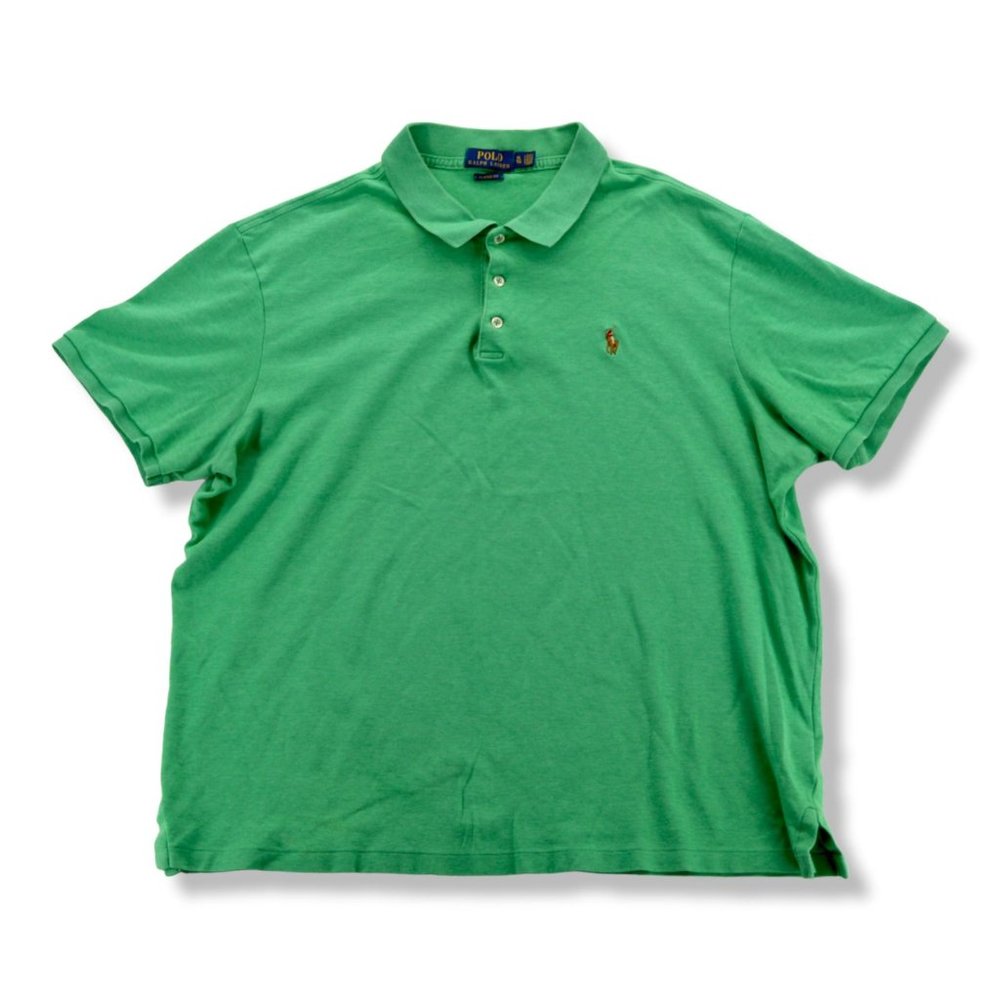 Polo Ralph Lauren | Men's Classic-Fit Soft Cotton Polo Shirt Green | XL